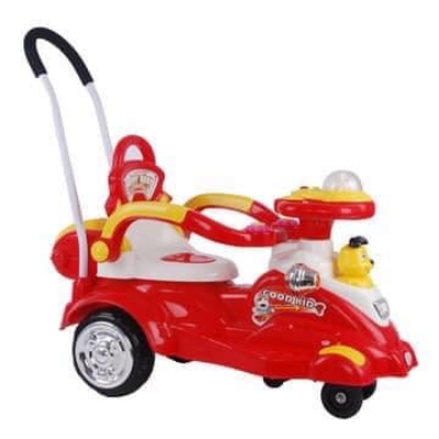 Picture of Baybee Kids Mini Cruiser Pedal Go Kart Racing Ride On Toy Car For Baby With Curved Seat Baby Tricycle Kid'S Trike/Bicycle Children Tricycle For Boys & Girls Age 0-2 Years(Red)