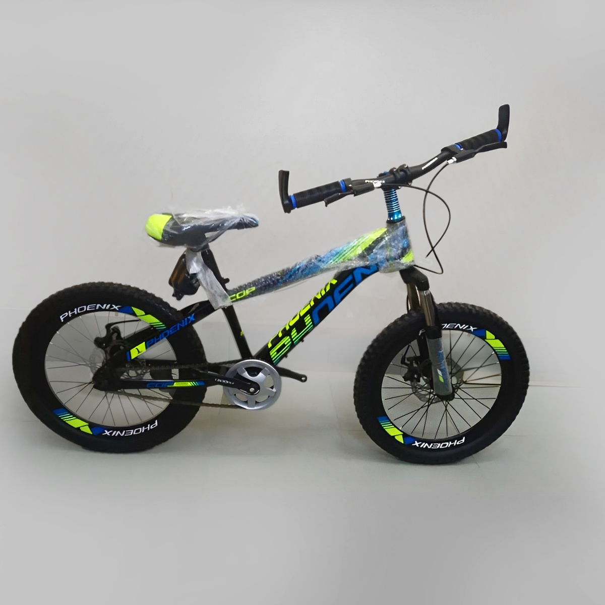 Picture of 20'' Phoenix Double Disc Brake With Fat Tyte Cycle - Enjoy Smooth And Reliable Braking Performance With The 20'' Phoenix Disc Brake Cycle Cash On Delivery Available