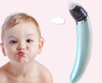 Picture of Baby Nasal Aspirator Electric Nose Cleaner Sniffing Equipment for Children Clear stuffy noses Quickly & Gently