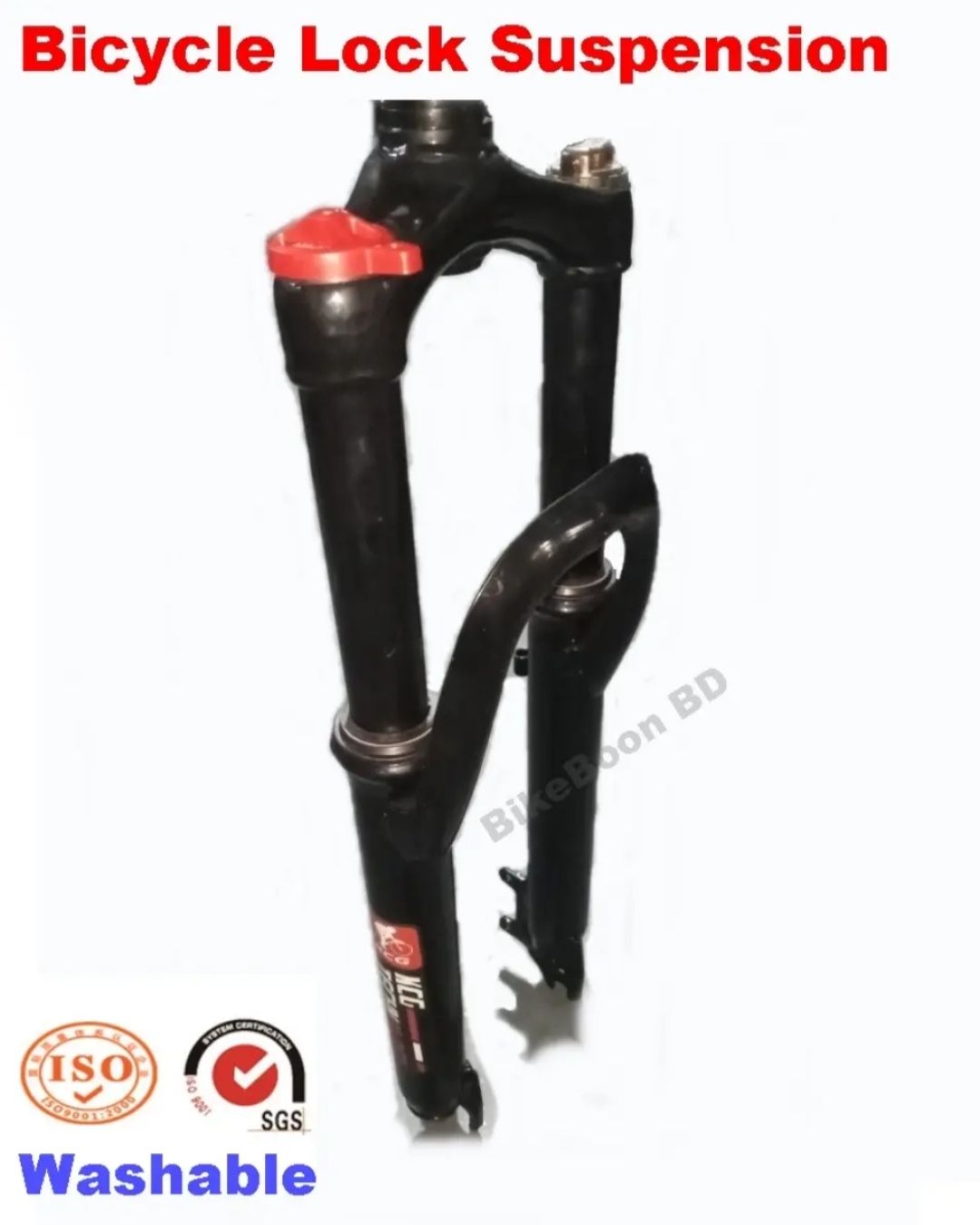 Picture of Aluminium Alloy Mountain Bike Bicycle Fork Suspension Fork - Durable Fork For Smooth And Stable Riding Experience