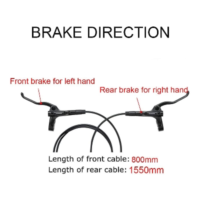 Picture of Shimano Bl Br Mt200 Hydraulic Oil Brake Set For Mtb Bicycles - Reliable Braking Performance For Safety And Control