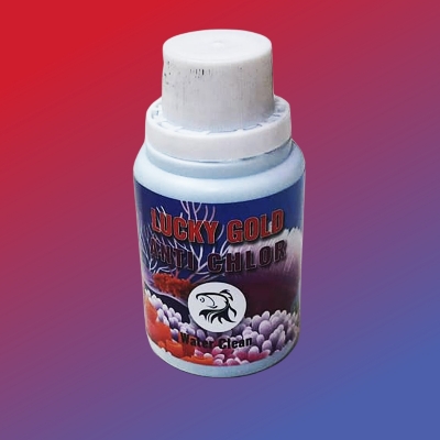 Picture of Lucky Gold Anti Chlor (Anti Chlorine) Top-Quality Aquarium Medicine/Water Care for Saltwater & Freshwater Tanks - Get rid of the intrinsic chlorine in the water and other harmful elements rapidly | Keep Fished Healthy & Keep Your Aquarium Clean