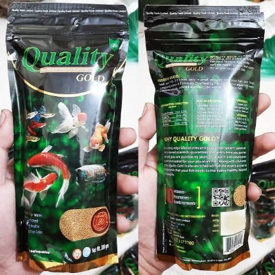Picture of Quality Fish Food (200gm-Mini Pellet) - A Thailand Branded Product - Spirulina Enhanced Formulation For All Ornamental Fish | Make Your Fish Color-Enhanced & Healthy |