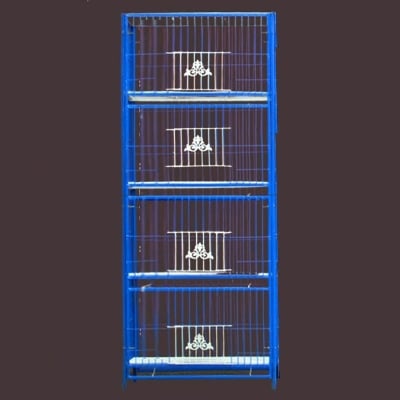 Picture of 4 Floor Nut System Folding Cage Made by 13no Wire  Cash On Delivery Available
