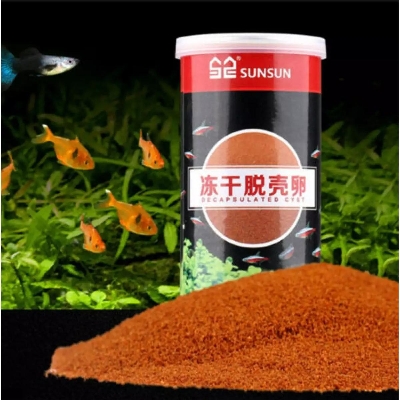 Picture of 10g pack Starter Kits Decapsulated Brine Shrimp Eggs for Corals, Fry, Babies - Aquatic Foods Baby & Fry Foods no need hatching, can be feed directly