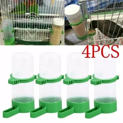 Picture of 4pcs Bird Water Pot - Drinker for Aviary Budgies