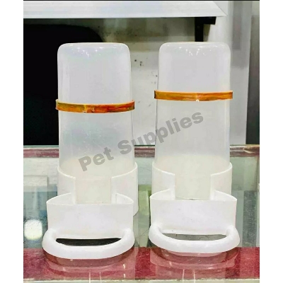 Picture of (2 Pcs) SUPREPET Pet Bird Feeder Water Food Bird Feeder Outdoor Plastic Automatic Bird Feeder
