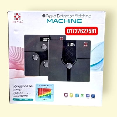 Picture of Getwell Digital Bathroom Weighing Machine – Premium Body Scale