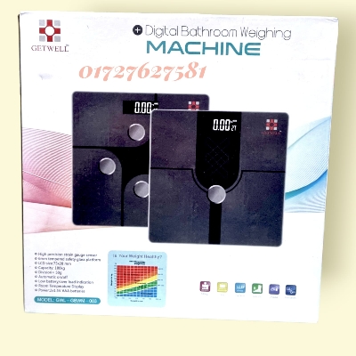 Picture of Getwell Digital Bathroom Weighing Machine – Premium Body Scale