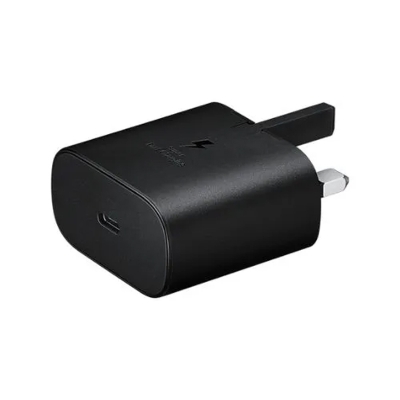 Picture of Original Samsung Super fast charger 25W PD Adapter Type C Charging Cables UK Adapter 3pin USB C To C Cable For Samsung-With Warranty