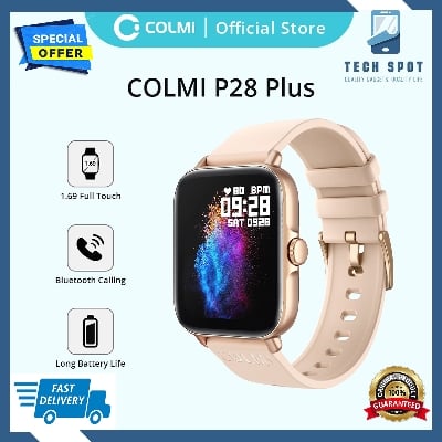 Picture of COLMI P28 Plus Smartwatch Ip67 Waterproof With Calling Feature Smart Watch