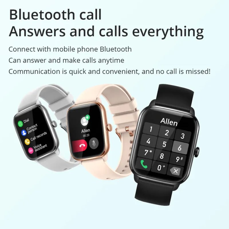 Picture of COLMI C61 Smartwatch 1.9 inch Full Screen Bluetooth Calling Heart Rate Sleep Monitor 100+ Sport Models Smart Watch For Men Women