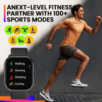 Picture of New Zeblaze GTS 3 Pro Voice Calling Smart Watch Ultra-big HD AMOLED Screen Health and Fitness Tracking Smartwatch for Men Women