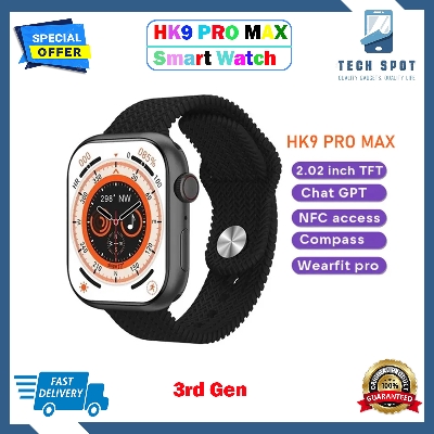 Picture of HK9 Pro MAX Smart Watch AMOLED Screen with ChatGPT Smartwatch 3rd generation