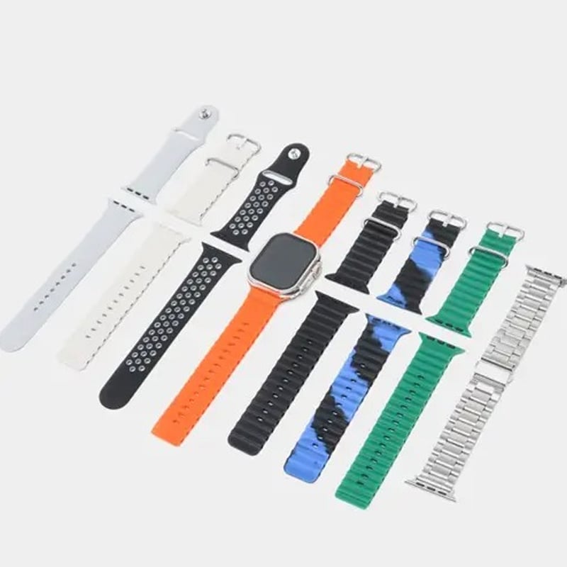 Picture of Y80 Ultra Smartwatch with 8 Strap bluetooth Calling Smartwatch 2.02" Display