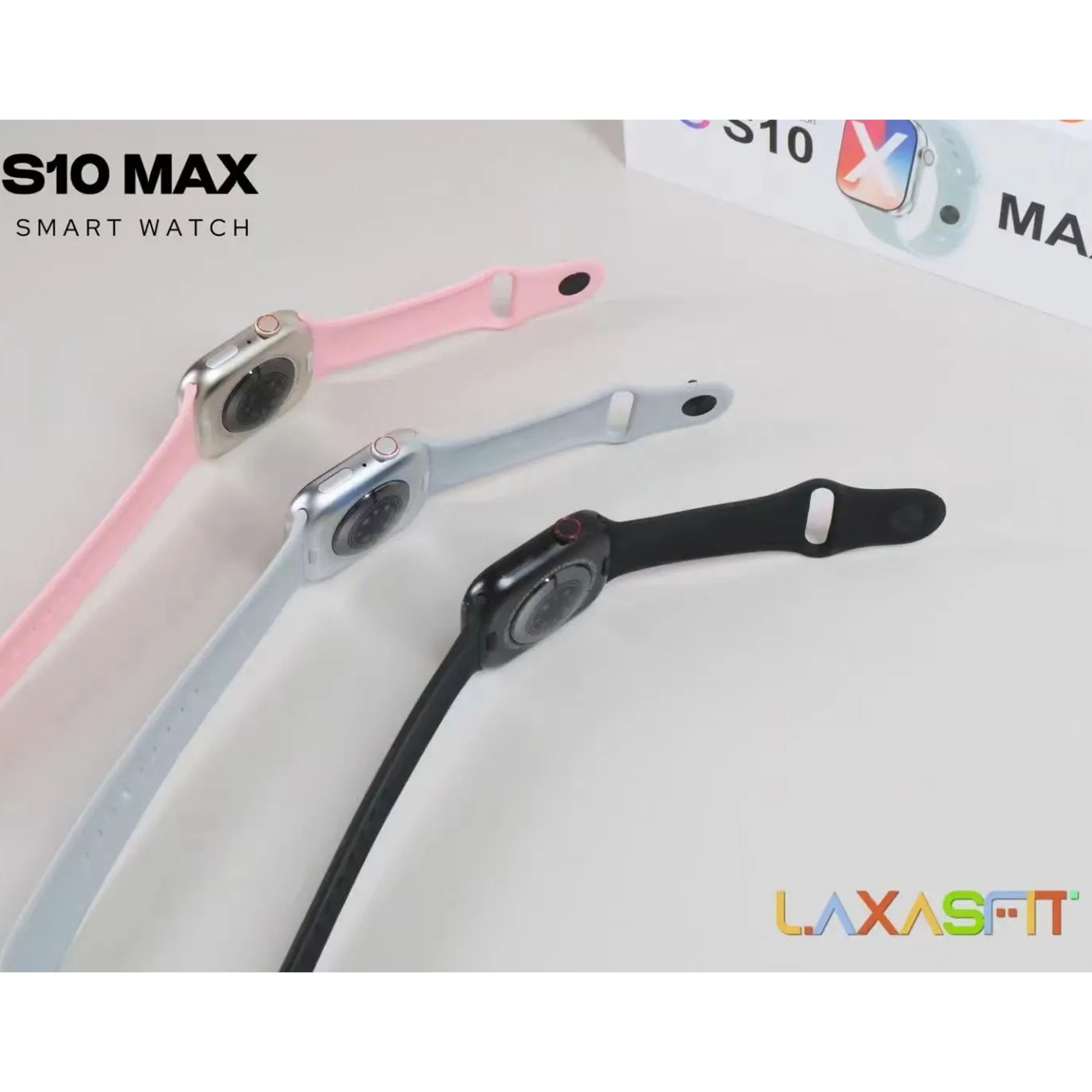 Picture of S10 Max Laxasfit Smart Watch 2.29" AMOLED Display NFC Series 10 Bluetooth Smart Watch