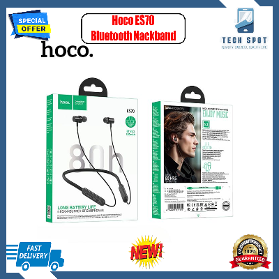 Picture of Hoco ES70 Long 80Hours Battery Life Neck-Mounted Bluetooth Earphones Neckband Earphone