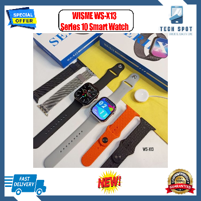 Picture of WS-X13 WISME Series 10 Smart Watch Amoled Curce Display