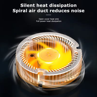 Picture of MEMO CX07 Magnetic Phone Cooler – 15W Semiconductor Cooling Fan, Back-Clip Radiator for iPhone & Android, Type-C