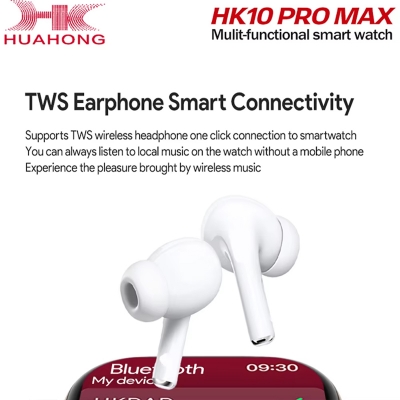 Picture of HK10 Pro Max Smart Watch with AMOLED Display, NFC, and High Refresh Rate