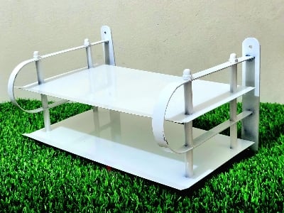Picture of Wifi Router Stand (Black Heavy Metal Body)