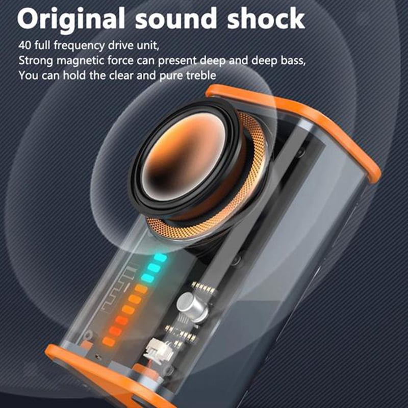 Picture of MECHA K07 /k07 pro / V8 Transparent Bluetooth Speaker Wireless Speaker