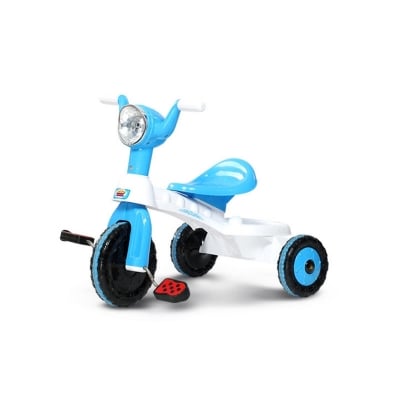 Picture of Road Master Tricycle White & Cyan Blue