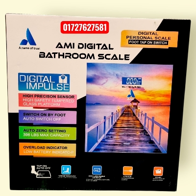 Picture of Ami Digital Bathroom Scale Smsrt Stylish & Ultra precise