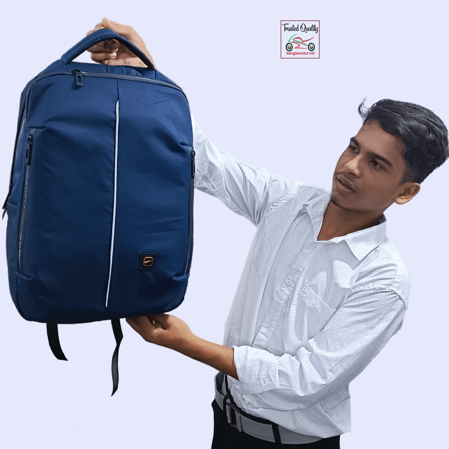 Picture of BackPack for Men, Classic BackPack for Men daily travel, Light weight bag for men daily travel, Simple travel bag for men, unique and light weigh backpack for men