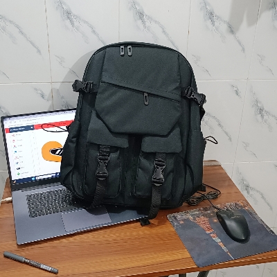Picture of College-university backpack with laptop compartments, modern backpacks for students, backpacks for students, very modern backpack for young people
