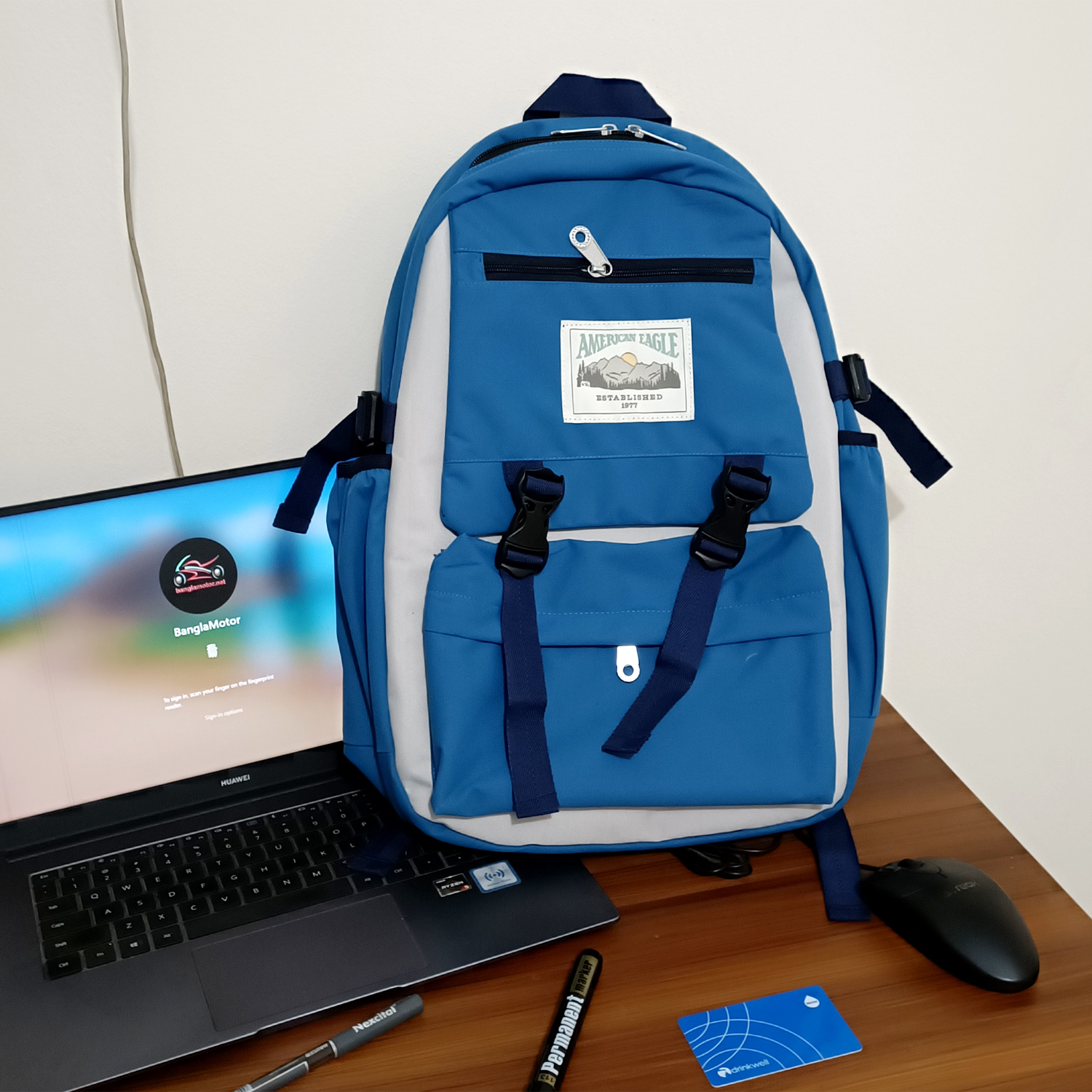 Picture of Fashionable BackPack for College University Boys & Girls | BackPack for Students | College Bag for Girls | Girls & Boys BackPack | Fashion BackPack