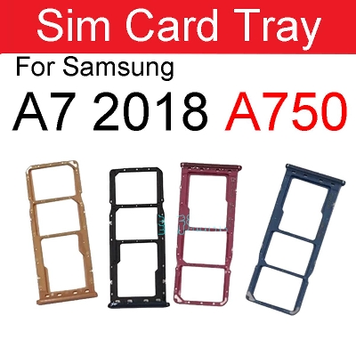 Picture of Sim Tray SD Card Tray Holder Card Compatible with Samsung Galaxy A7 2018 A750