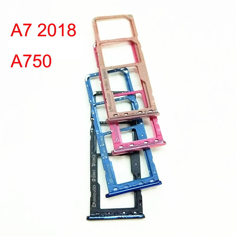 Picture of Sim Tray SD Card Tray Holder Card Compatible with Samsung Galaxy A7 2018 A750