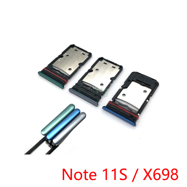 Picture of Infinix Note 11 Pro Note 12 Sim Tray and SD Card Slot with Ejector Pin
