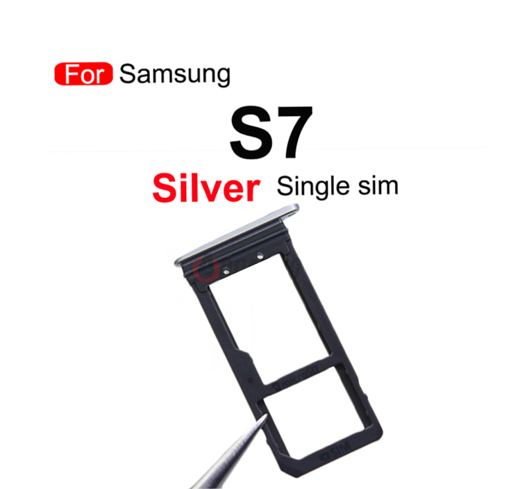 Picture of Sim Tray SD Card Tray Holder Card Compatible with Samsung Galaxy S7