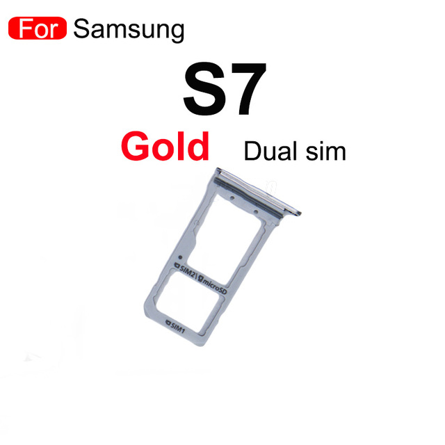 Picture of Sim Tray SD Card Tray Holder Card Compatible with Samsung Galaxy S7