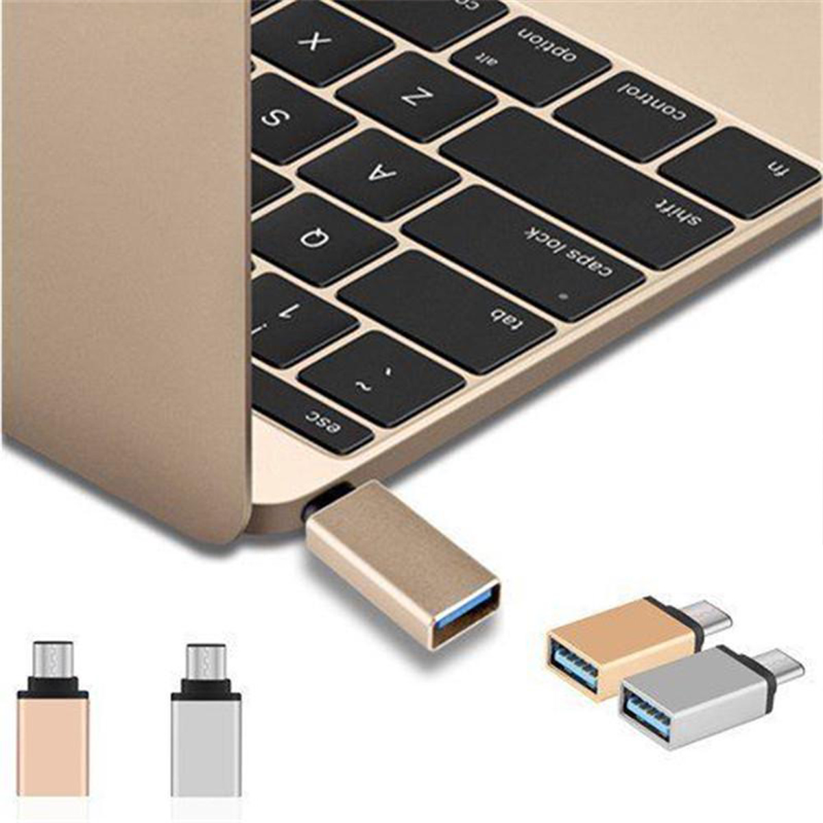 Picture of Top-Tier Option - Remax Type-C otg Miler Micro USB 3.0 Cable - Break Trend - Easy to Use - Advanced Make