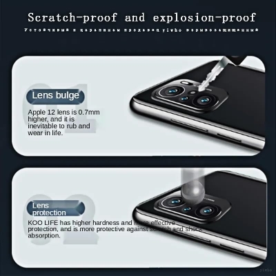 Picture of Camera Glass Lens Cover Tempered Glass Protector for Realme 11 Pro/ Realme 11 Pro Plus