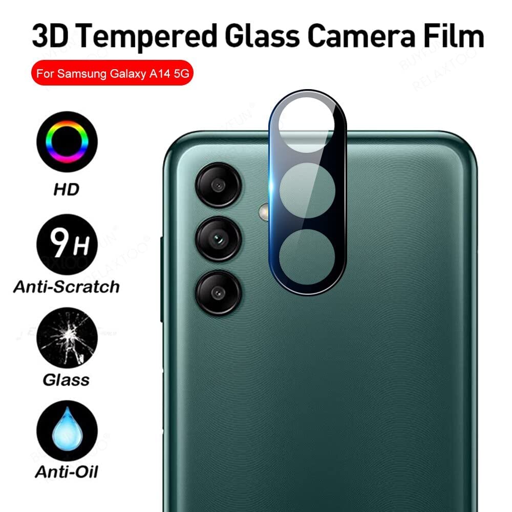 Picture of 3D Camera Glass Lens Cover Tempered Glass Protector for Samsung Galaxy A24