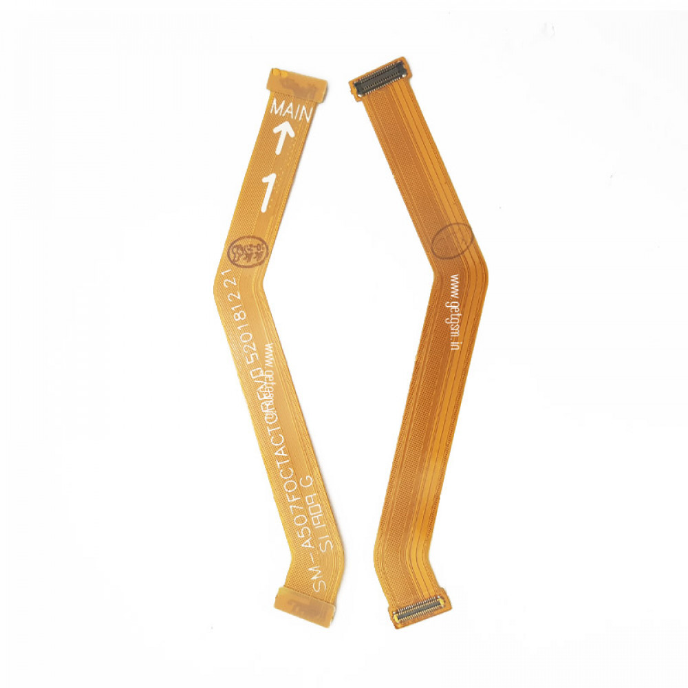 Picture of Main Motherboard Flex Cable Ribbon and Main LCD Flex Cable Ribbon for Samsung Galaxy A50s A507