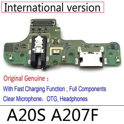 Picture of Charging Logic Board For Samsung Galaxy A10s A107 M15 M16 Charging Port For Samsung Galaxy A20s A207 M12 M14 USB Plug PCB Dock Connector Spare parts