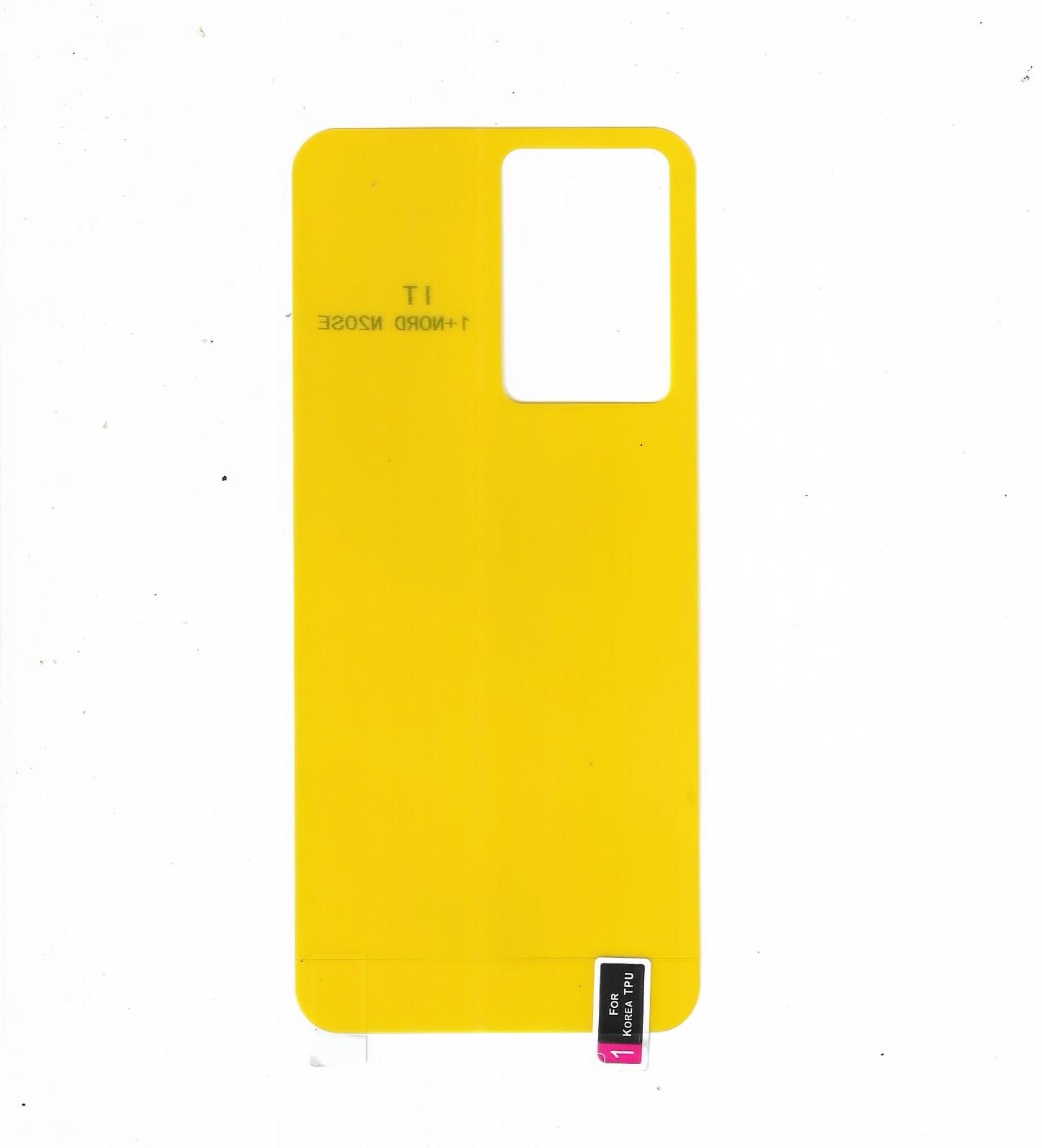 Picture of OnePlus Nord N20 SE Back Transparent Poly For Your Device Safe and Scratch Free