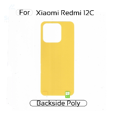 Picture of Xiaomi Redmi 12C Back Transparent Poly For Your Device Safe and Scratch Free