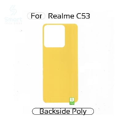 Picture of Realme C53 Back Transparent Poly For Your Device Safe and Scratch Free