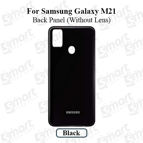 Picture of Samsung Galaxy M21 Back Housing Frame / Back Panel / Backshell Without Camera Glass With Proper Logo