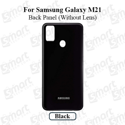 Picture of Samsung Galaxy M21 Back Housing Frame / Back Panel / Backshell Without Camera Glass With Proper Logo
