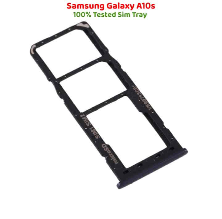 Picture of Sim Tray for Samsung Galaxy A10s (Free High Quality Sim Ejector Pin)