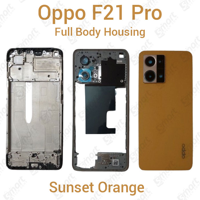 Picture of Full Body Housing for Oppo F21 Pro  (LCD Frame Panel and Back Panel)