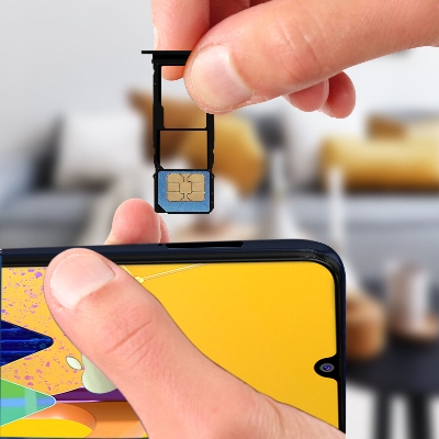 Picture of For Samsung Galaxy M30s Sim Slot /SD Card Tray /Holder Card compatible