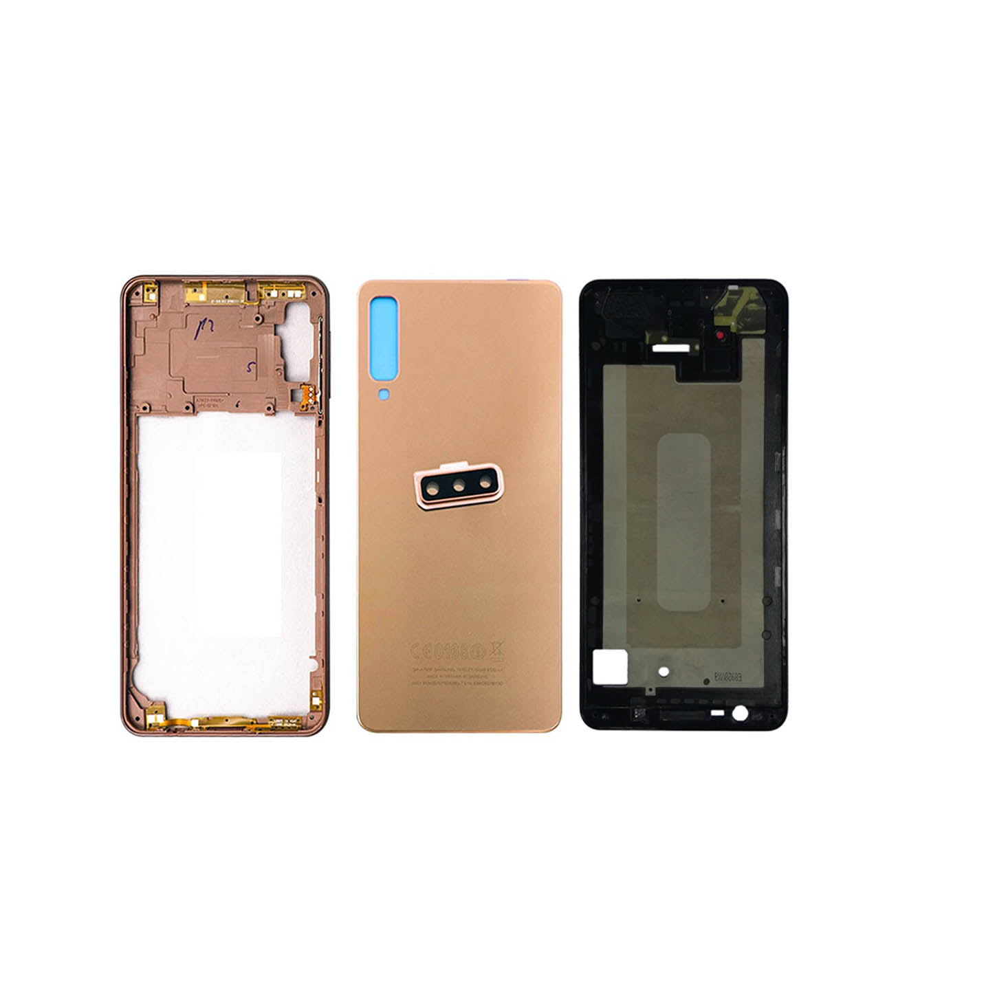 Picture of Full Body Housing for Samsung Galaxy A7 2018 (LCD Frame Panel, Middle Frame and Back Panel)